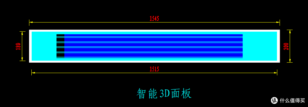 图四，按照目前石膏板开口尺寸模拟安装图