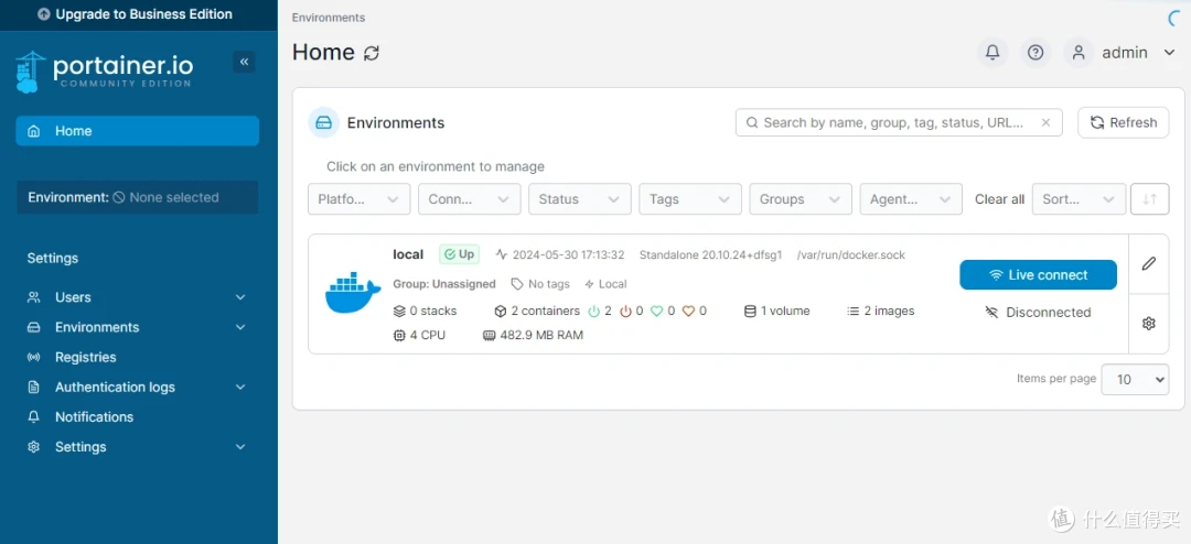 Docker 图形化界面管理工具 Portainer | 让你更轻松的管理 Docker