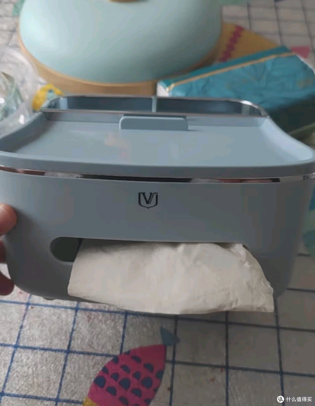 维简(Vilscijon)多功能纸巾盒桌面收纳盒
