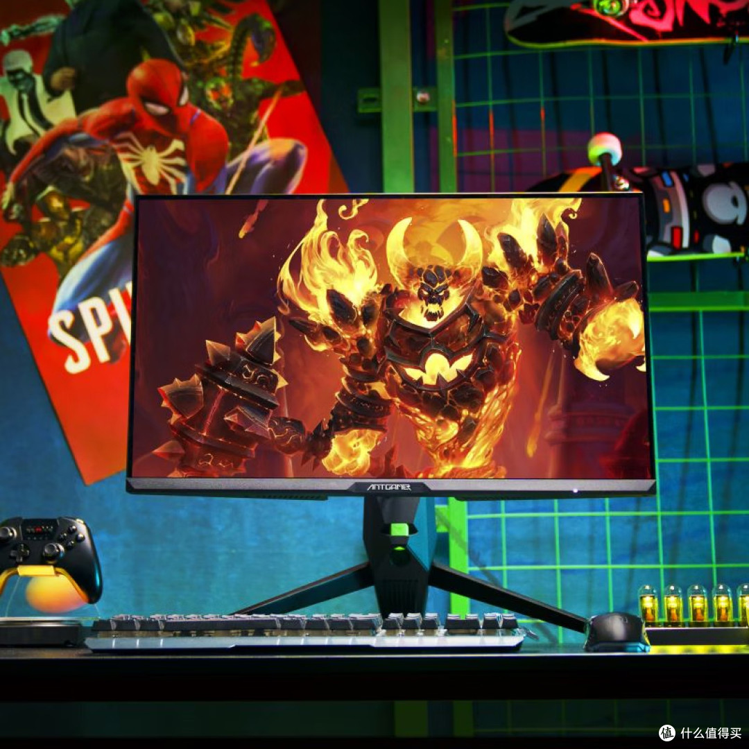 惊艳登场！蚂蚁电竞游戏显示器ANT27VQK，2K画质配240Hz