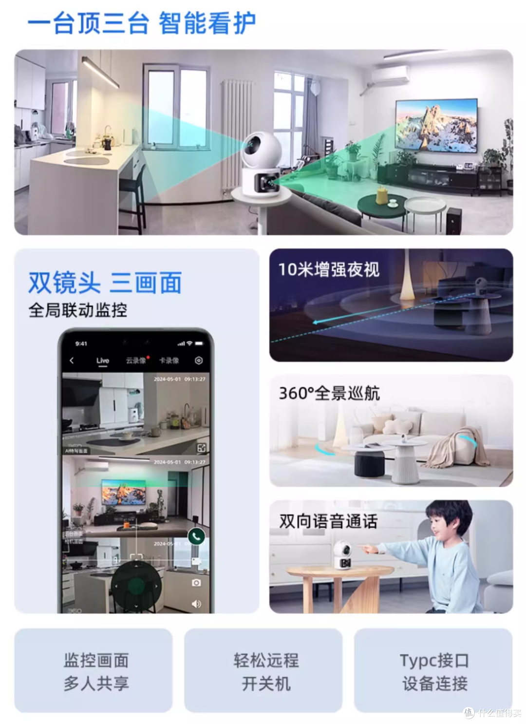 大牌好用可以接入HomeKit做智能家居触发的摄像机