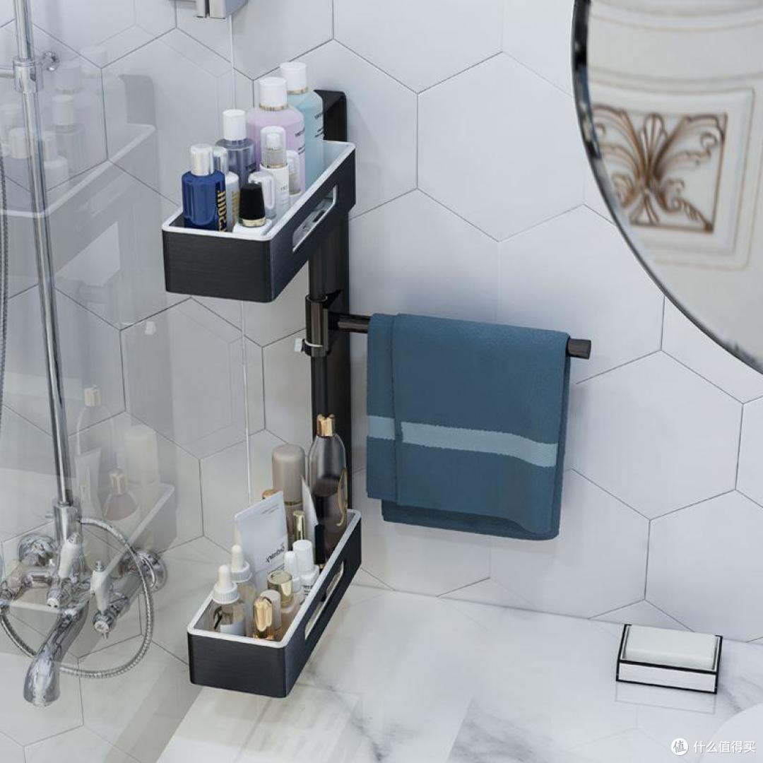 卫生间毛巾架，最妙的4个安装位置，好看又实用，值得借鉴！_卫浴用品_什么值得买
