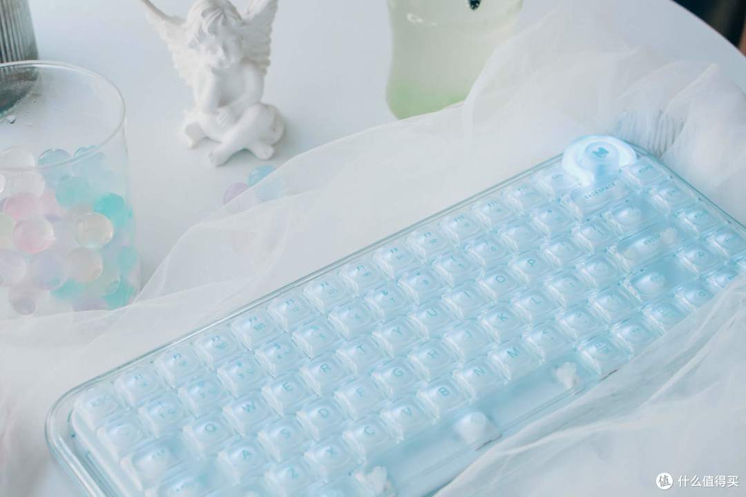 办公最舒服的矮轴机械键盘,MIKIT觅己彩虹80幻海蓝云梦轴测评
