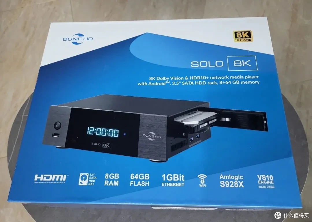 不仅是8k!杜恩蓝光硬盘播放器solo 8k试用评测