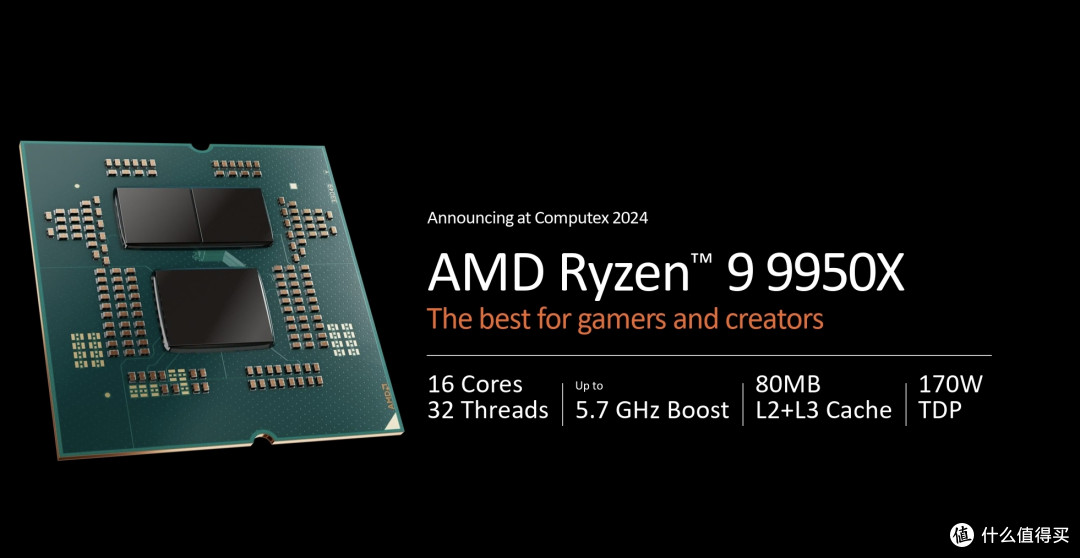 ZEN5来了!AMD苏妈正式在Computex 2024上发布Ryzen 9000系列桌面CPU和Ryzen AI 300系列移动CPU!