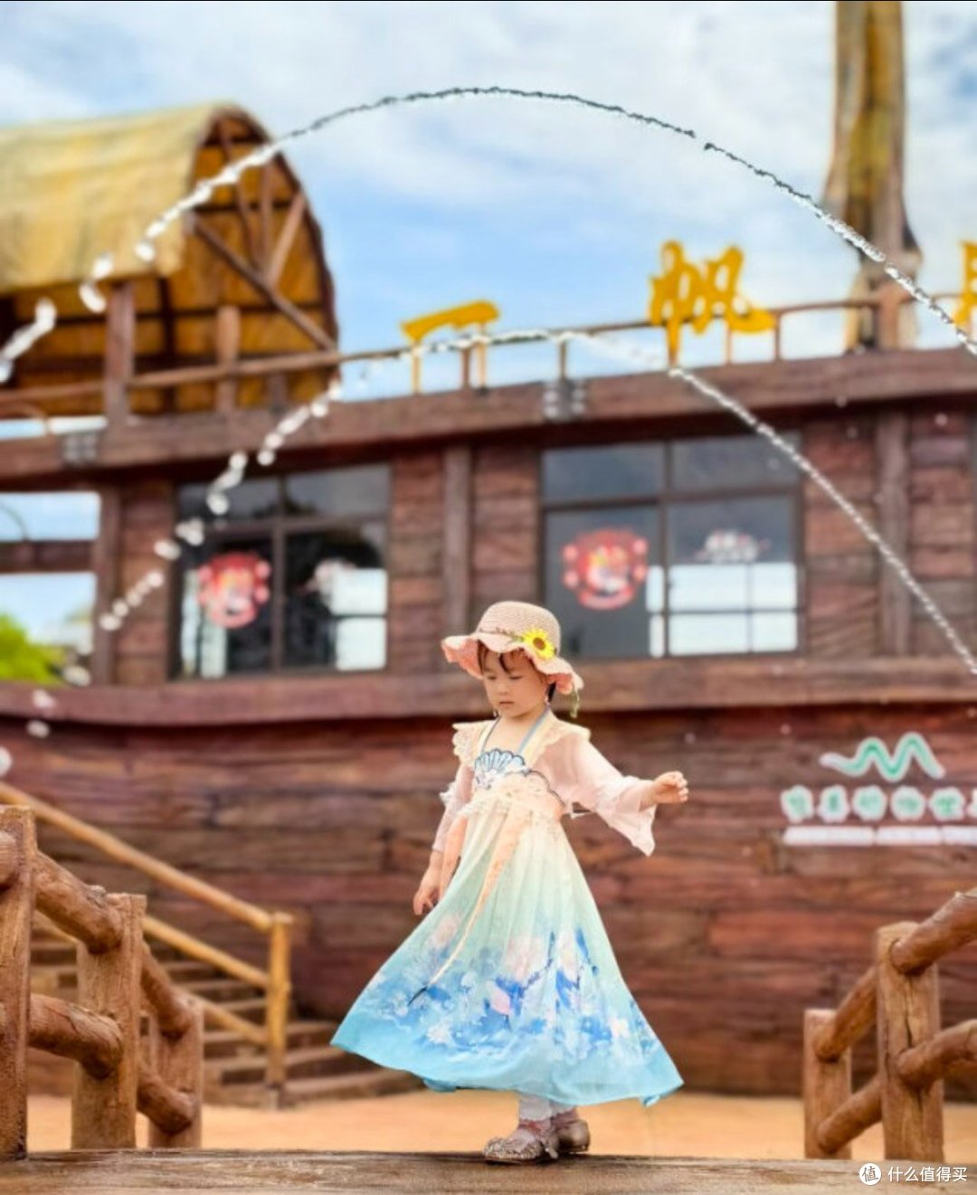 六一送给女儿的汉服,漂亮的汉服。
