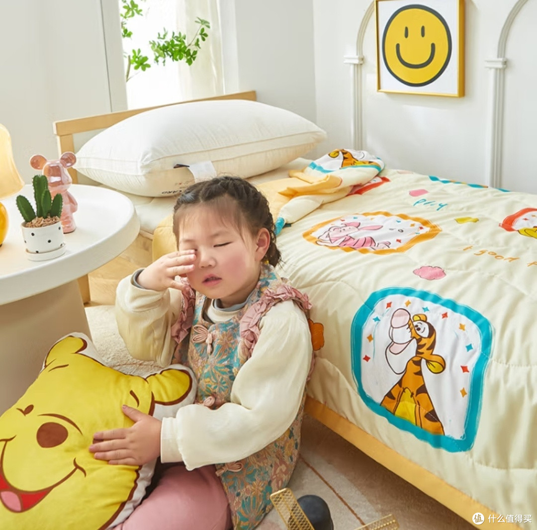 迪士尼卡通夏被，幼儿园宝宝的清凉选择！