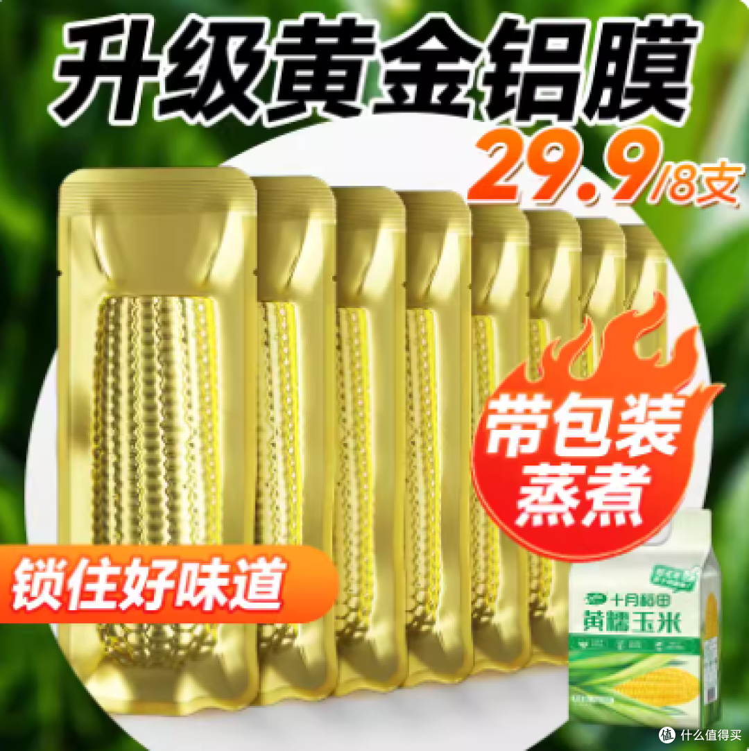 十月稻田黄糯白糯玉米,早餐新风尚!