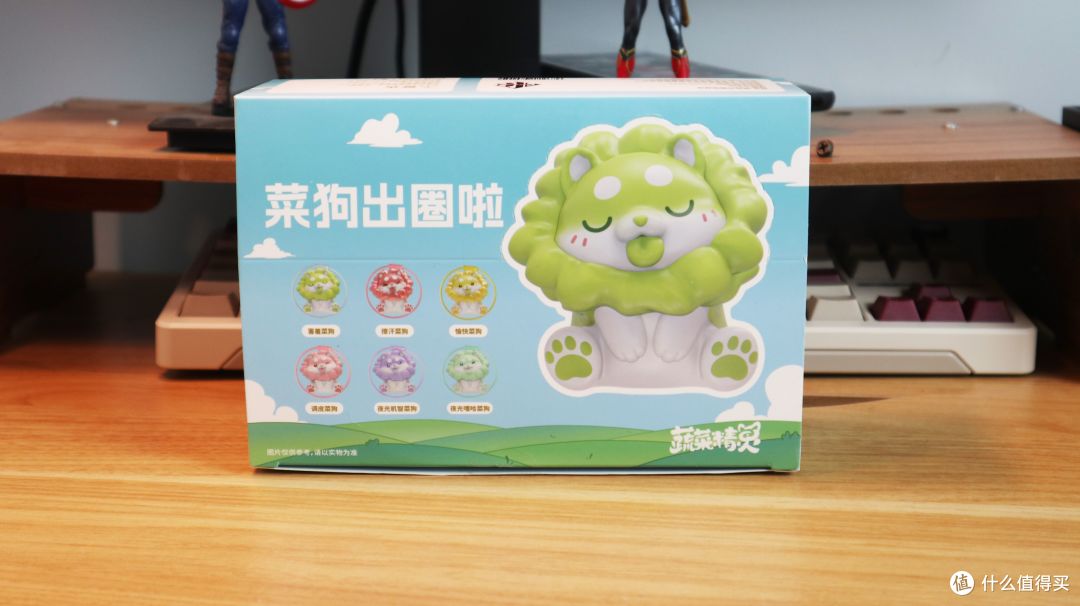 摆件选出圈啦菜狗手办,带来不一样的桌搭新体验