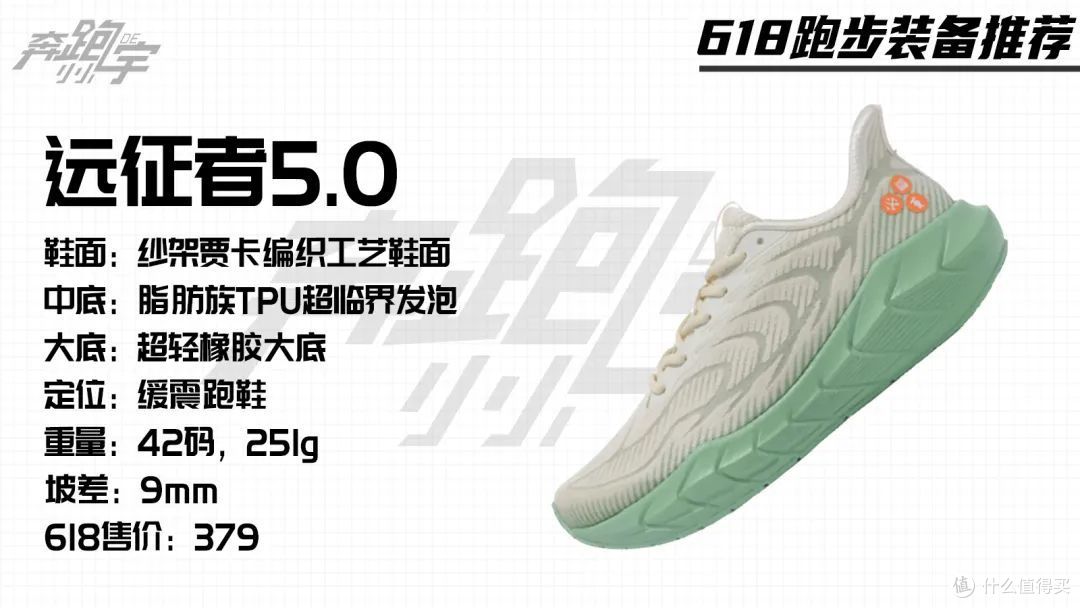 618跑步装备选购指南——必迈篇