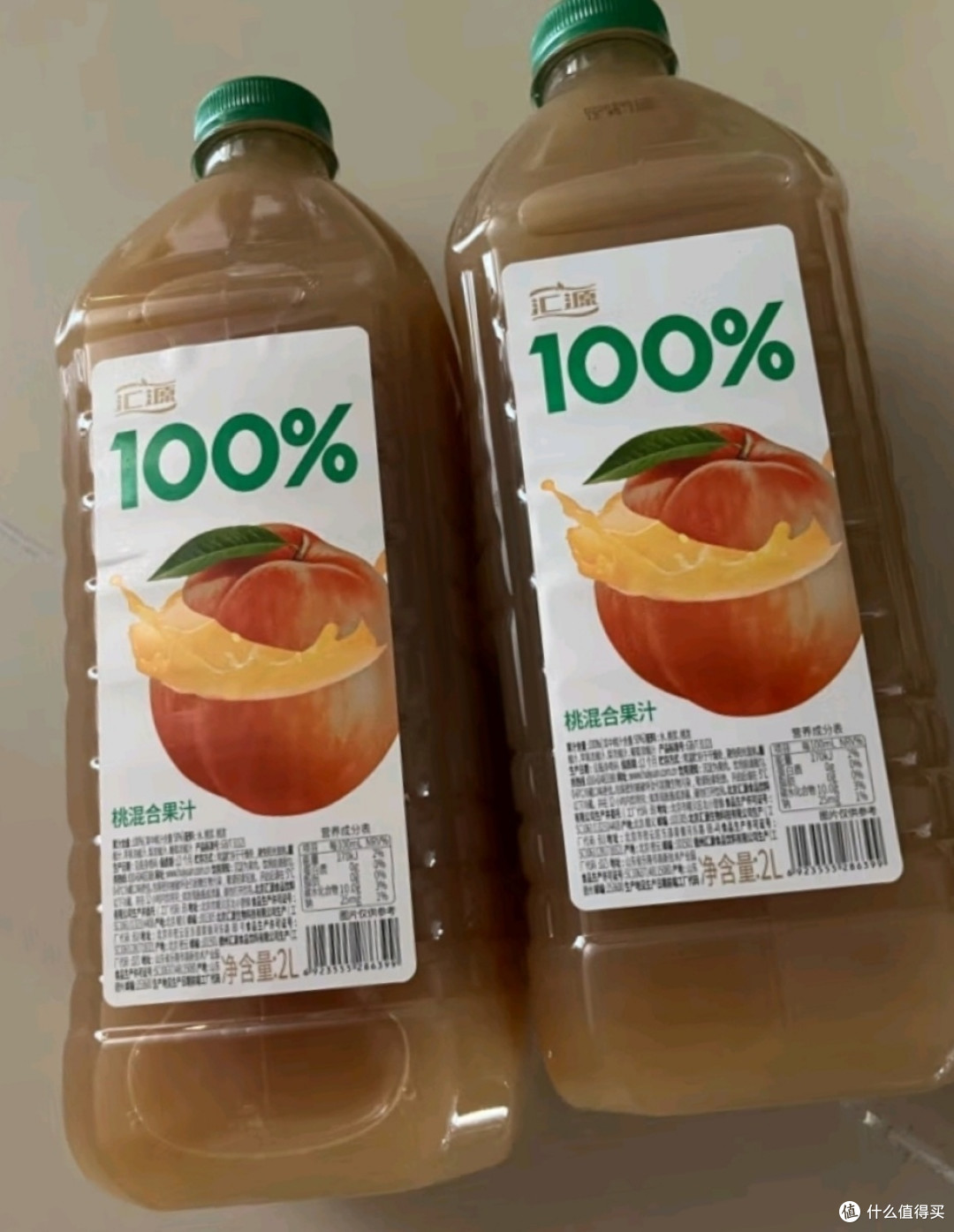 汇源100%桃混合果汁,纯正口感,鲜美畅享!