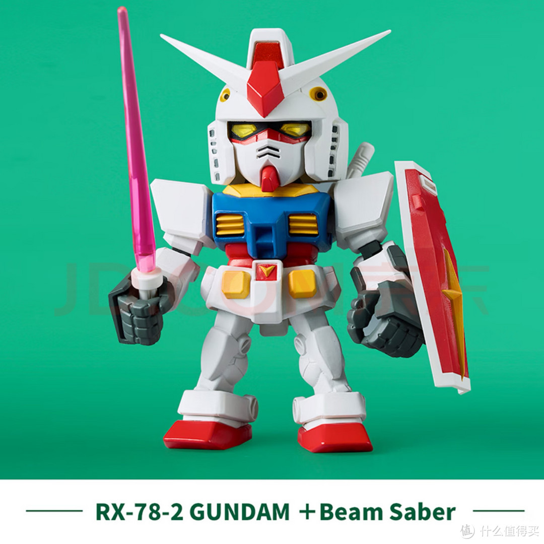 TOP TOY QMSV mini高达RX-78GUNDAM 2ND MODEL元组高达经典2代盲盒 单盒（款式