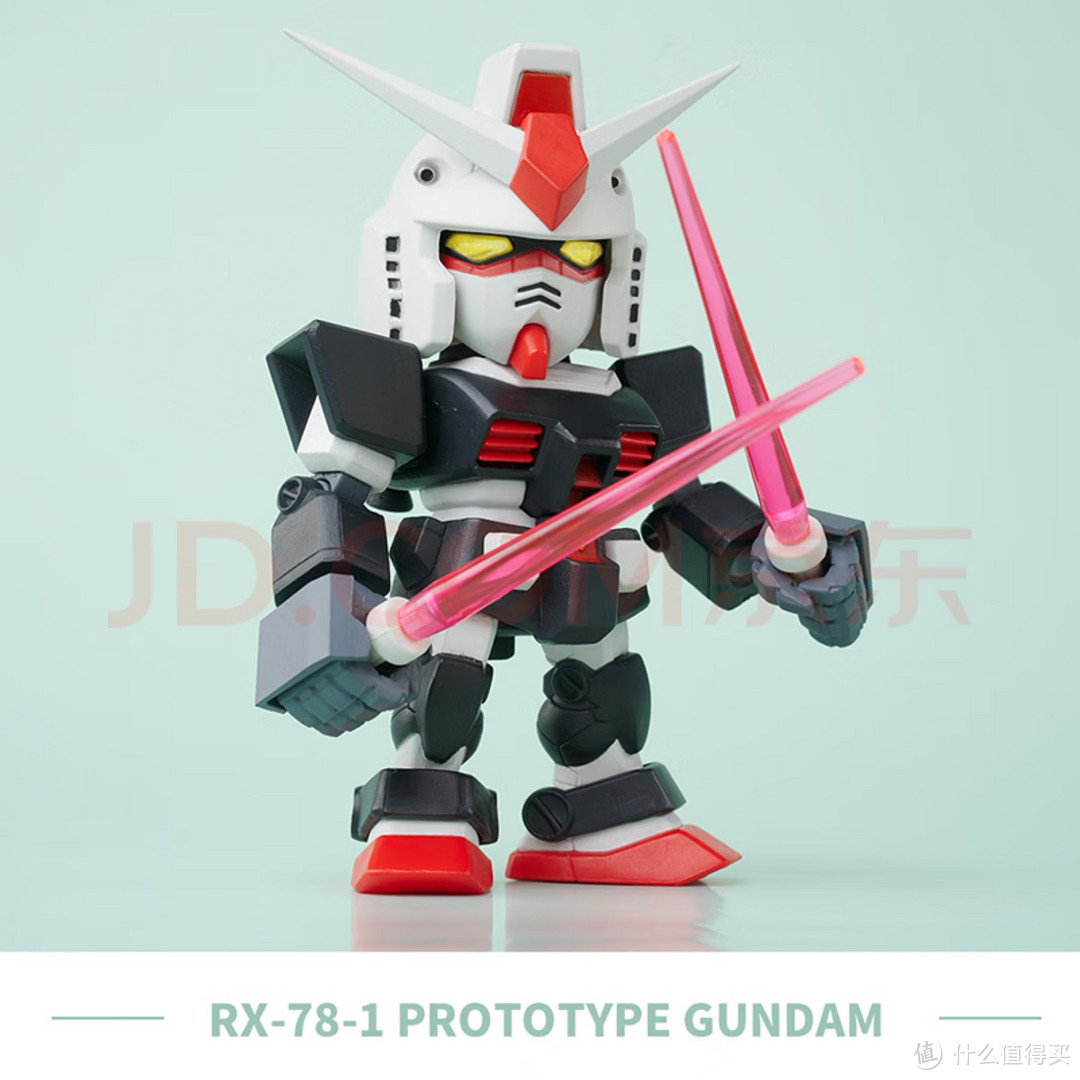 TOP TOY QMSV mini高达RX-78GUNDAM 2ND MODEL元组高达经典2代盲盒 单盒（款式