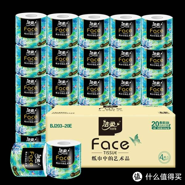 洁柔卷纸油画Face：高品质生活的选择