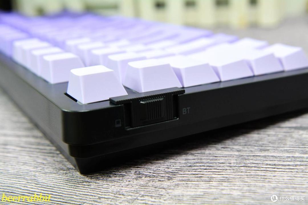 达尔优 EK87 PRO三模机械键盘:渐变侧刻高颜值