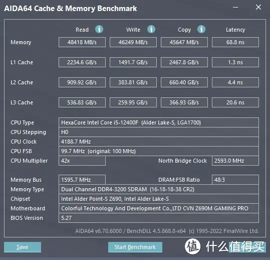 对比AMD 5700X3D，我觉得便宜330元的i5-12400F更值得购买
