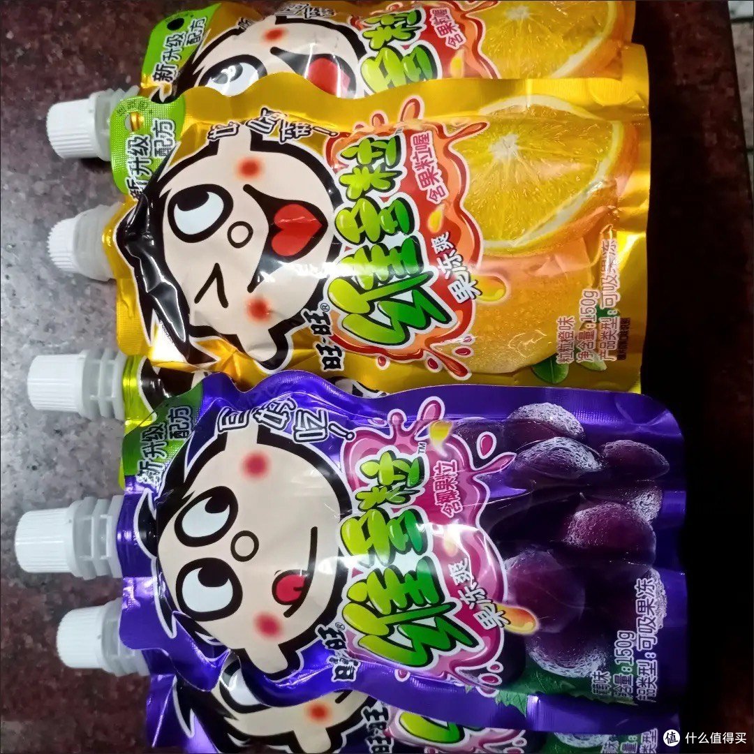 旺旺喜之郎果冻小孩子们好喜欢