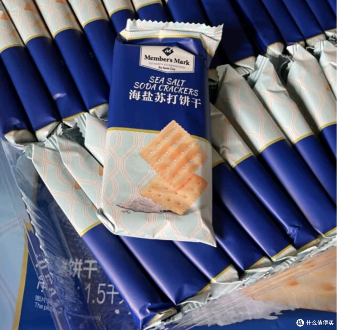 山姆超市海盐苏打饼干!