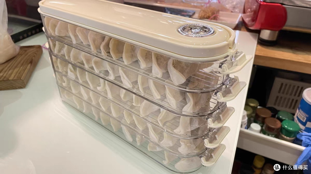 饺子盒家用食品级冷冻专用窄缝密封保鲜盒馄饨速冻厨房冰箱收纳盒