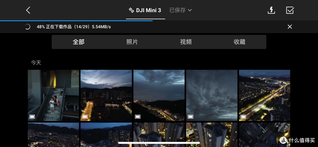MINI3-落地后的图片下载，这就是图传功能？