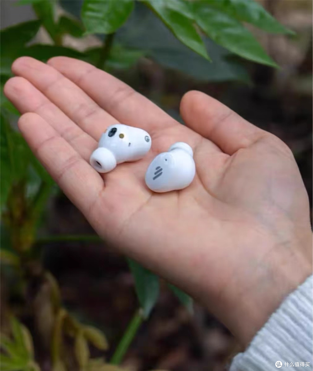 漫步者tws1anc真无线蓝牙耳机入耳式主动降噪适用于苹果华为小米