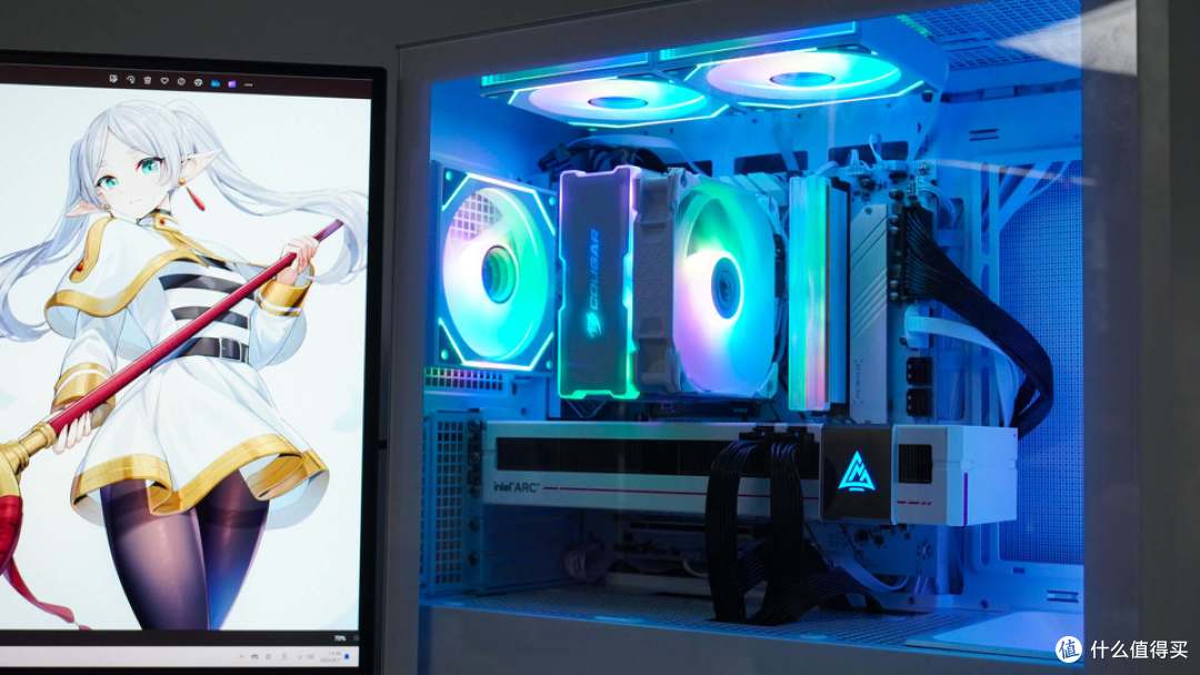白净又强劲,还有RGB - 骨伽 风擎Pro 风冷散热器