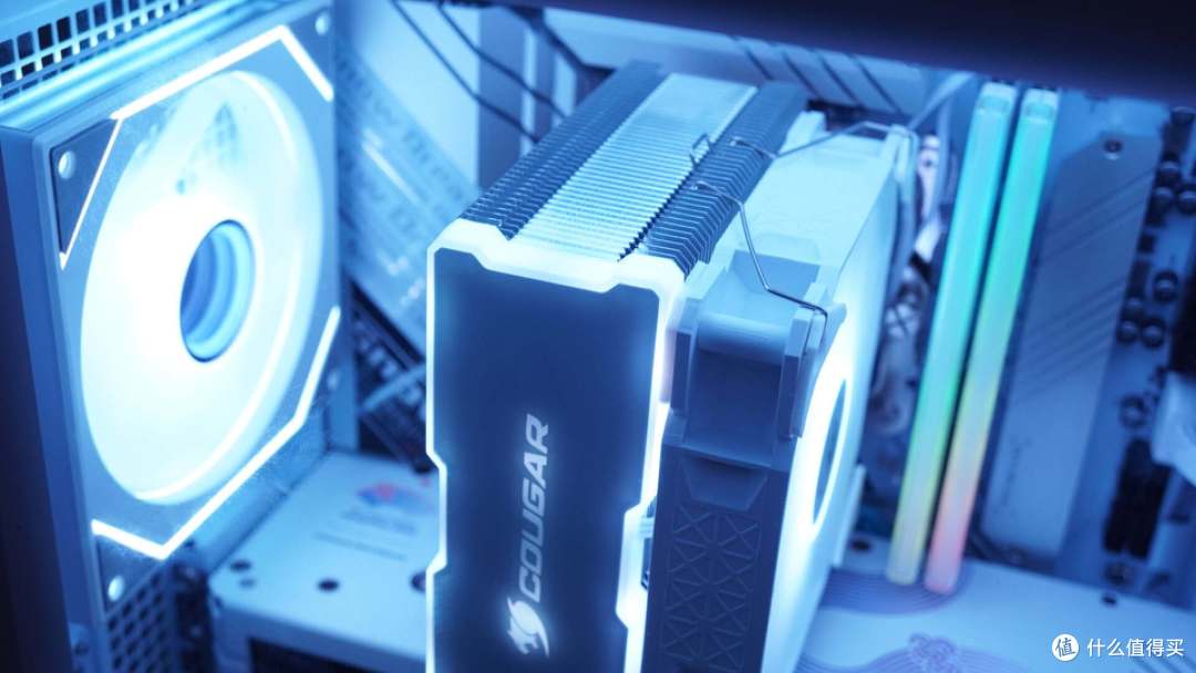 白净又强劲,还有RGB - 骨伽 风擎Pro 风冷散热器