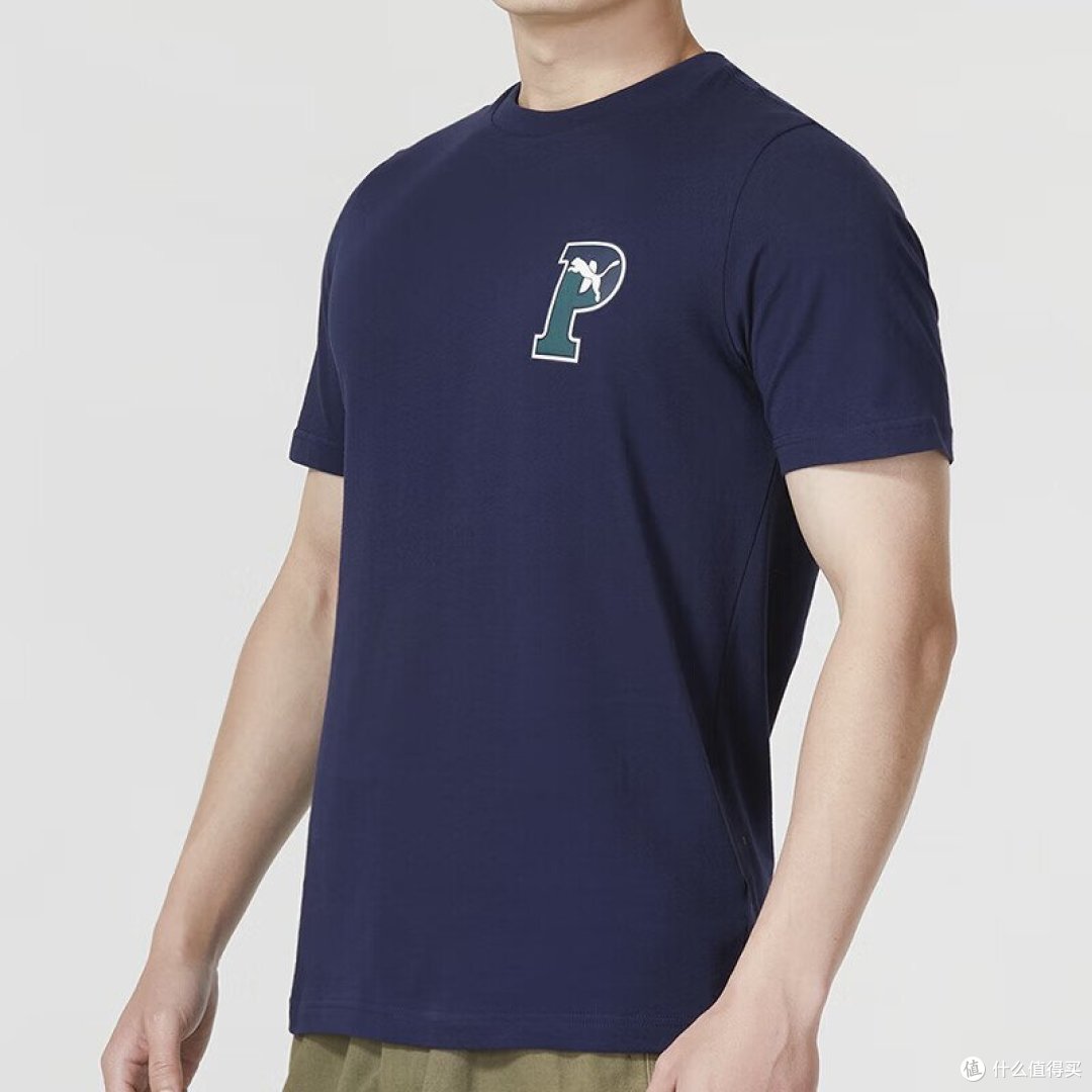 PUMA彪马官方 新款短袖男子休闲纯棉圆领T恤 SQUAD TEE 680276