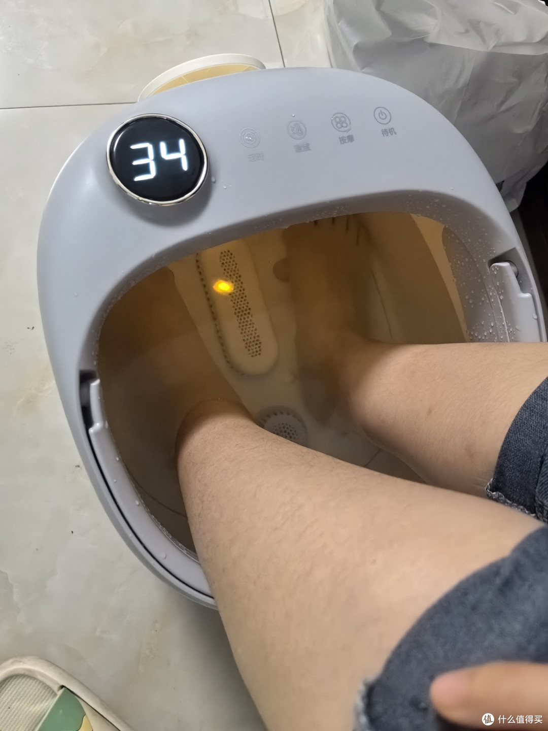 这个138块钱的美的足浴桶真的挺不错的
