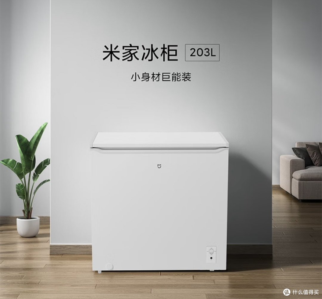 618家电狂欢!米家小米203升冰柜,囤货必备神器!