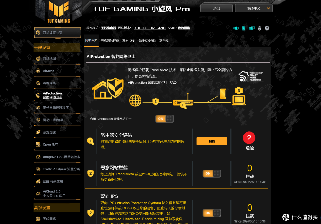 Wi-Fi 7网络新体验—华硕TUF小旋风Pro BE6500使用心得感受