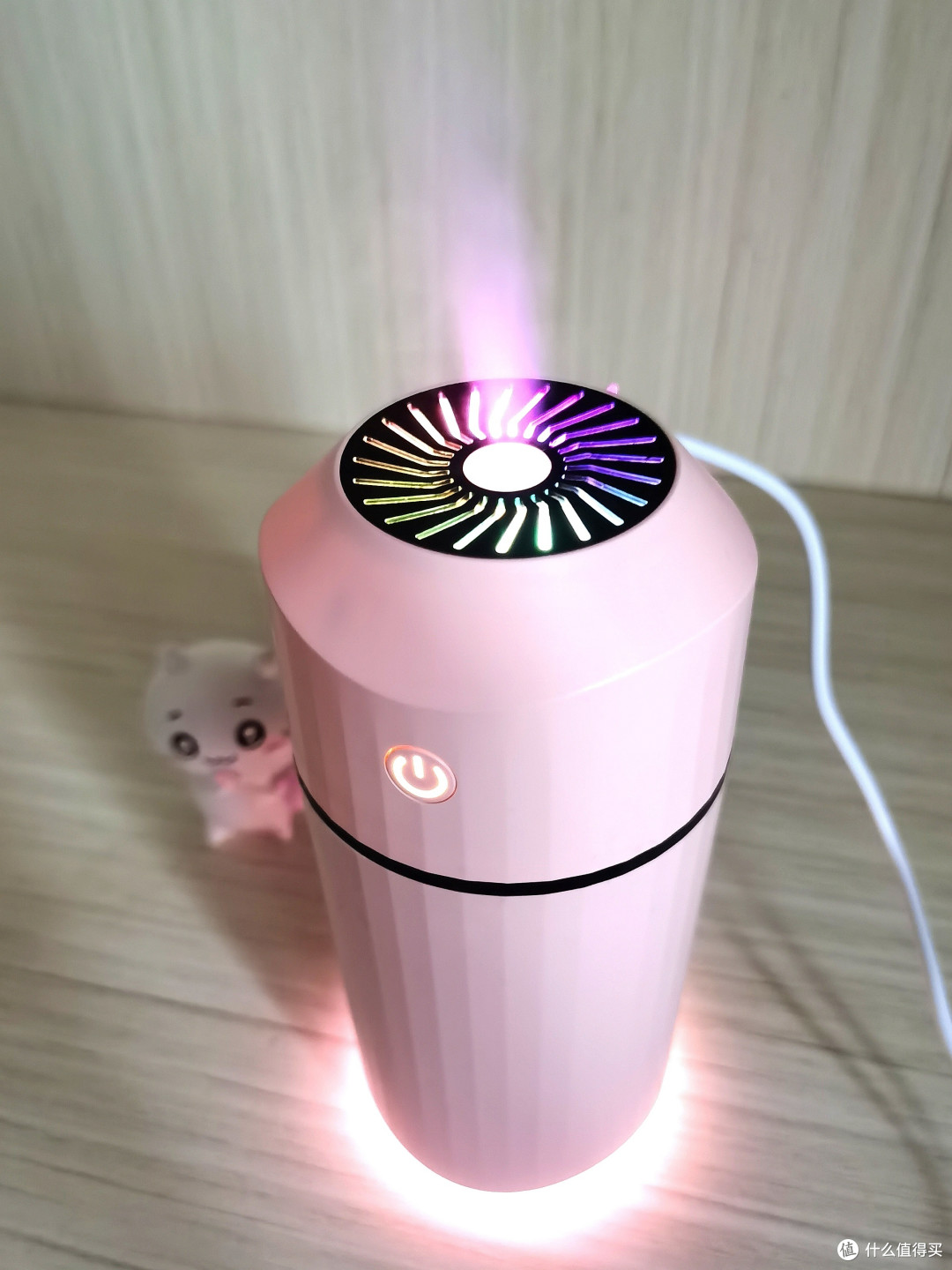 香薰+小夜灯,这款桌面加湿器太神奇了!