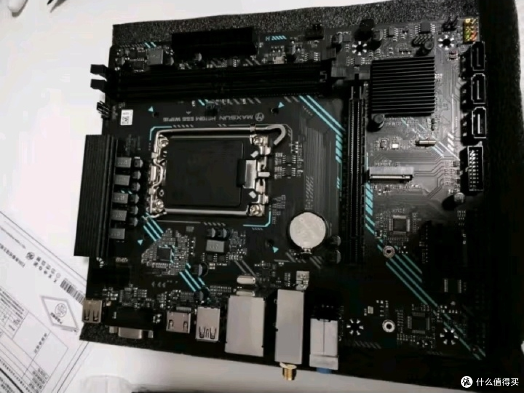 铭瑄(MAXSUN)MS-H610M 666 WiFi6