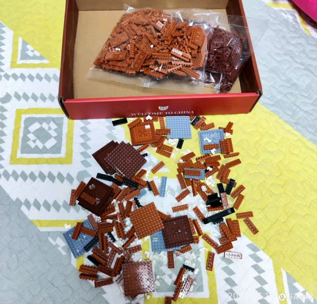 小小建筑师!斯纳恩黄鹤楼积木,激发孩子创造力!