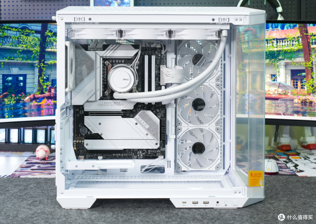 散热与兼容性更强!微星MAG PANO 100L PZ WHITE 白刃PLUS机箱装机实测
