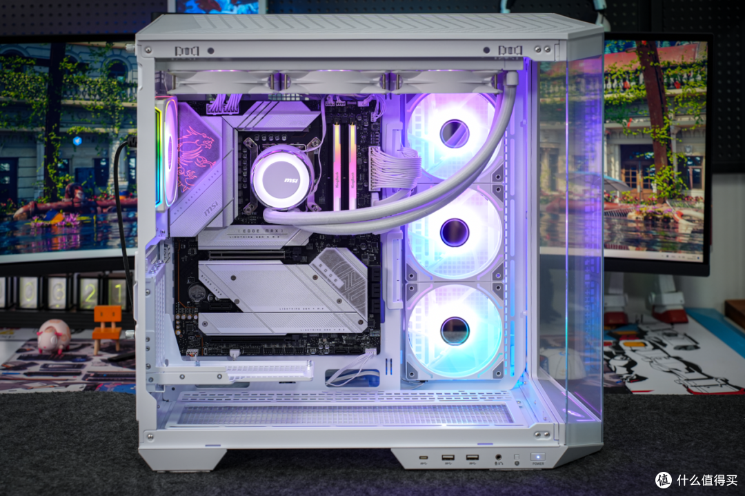 散热与兼容性更强!微星MAG PANO 100L PZ WHITE 白刃PLUS机箱装机实测