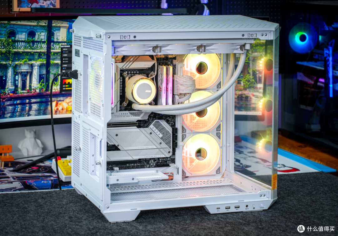 散热与兼容性更强!微星MAG PANO 100L PZ WHITE 白刃PLUS机箱装机实测