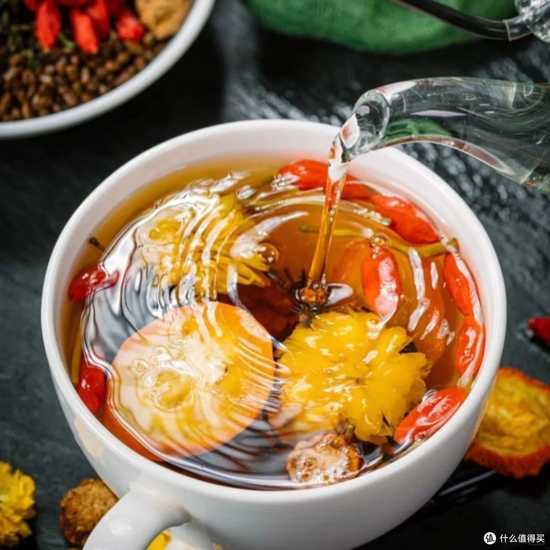 熬夜护肝旺盛的救星!菊葛泽颜养生茶,一日一杯熬夜不伤肝!