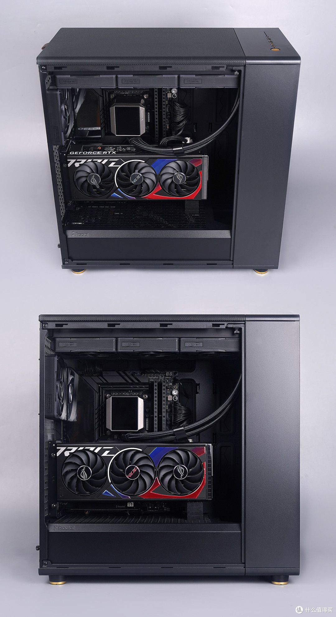 147K+ROG STRIX RTX4060TI+ROG Z790DH,分形 NORTH XL 颜控玩家 618 装机方案分享