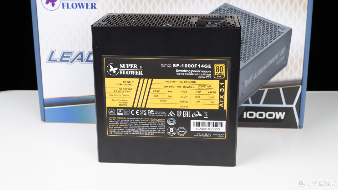 电源买老牌和新标准就完事!振华LEADEX III ATX 3.1 1000W开箱