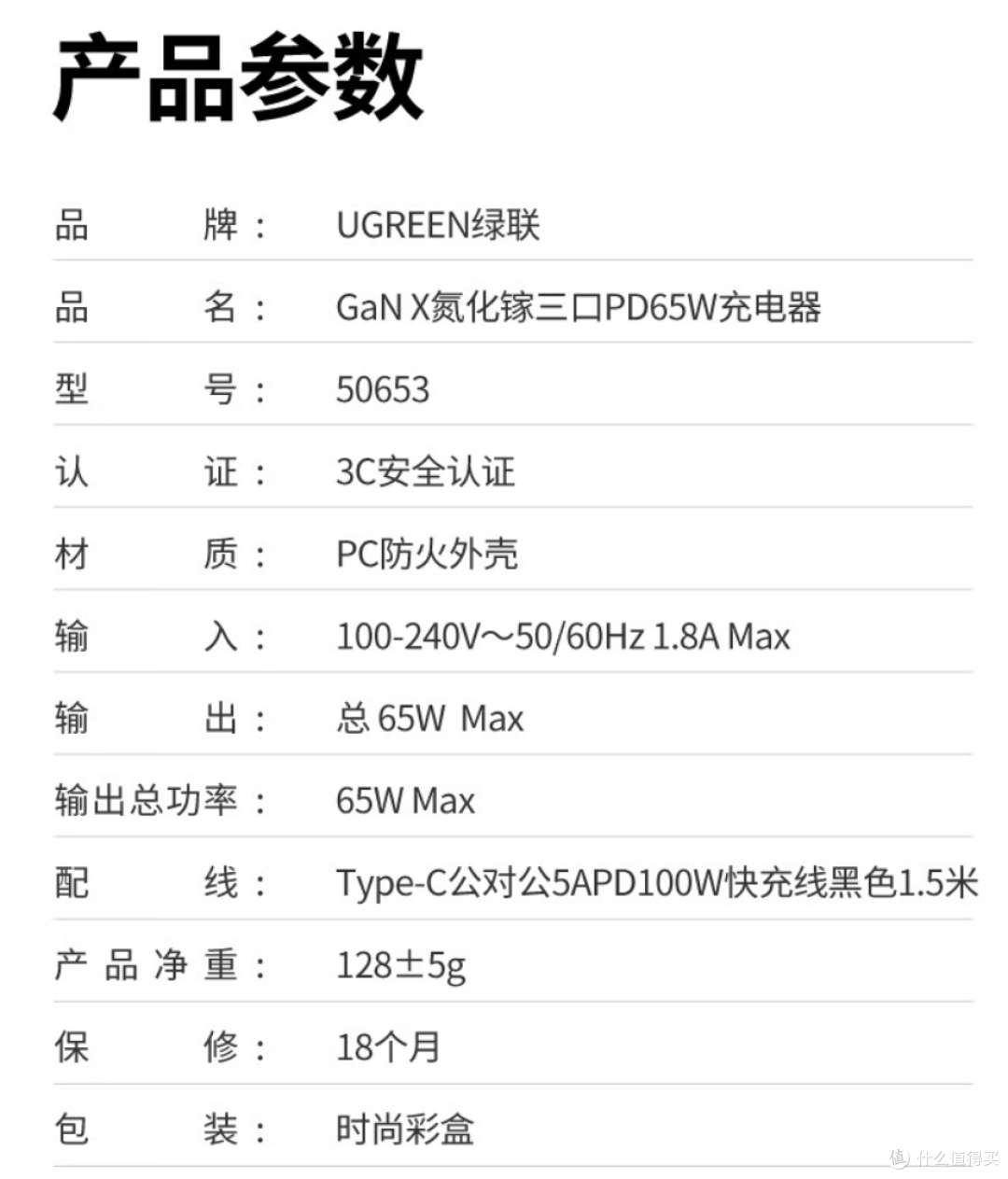 绿联(UGREEN)65W氮化镓充电器套装开箱评测,2C1A接口实际体验如何?