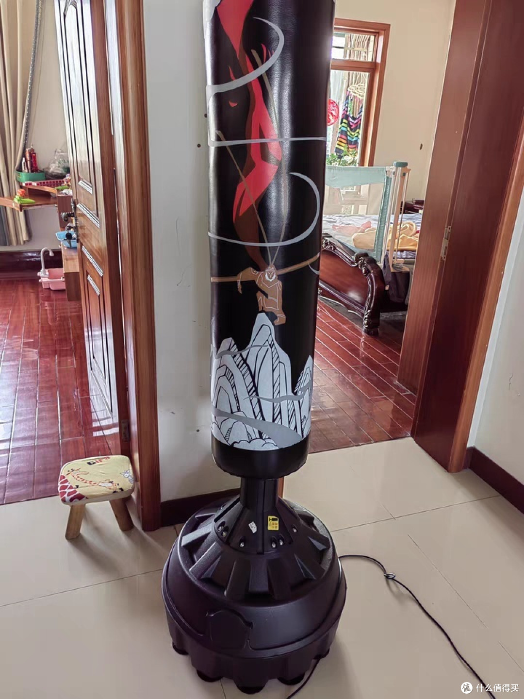 沙袋拳击家用不倒翁散打立式沙包成人儿童搏击拳靶跆拳道训练器材