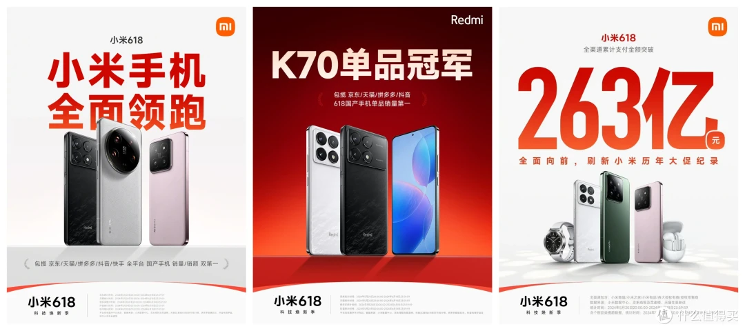 苹果库克担心的事情还是发生了,小米618斩获263亿刷新纪录!