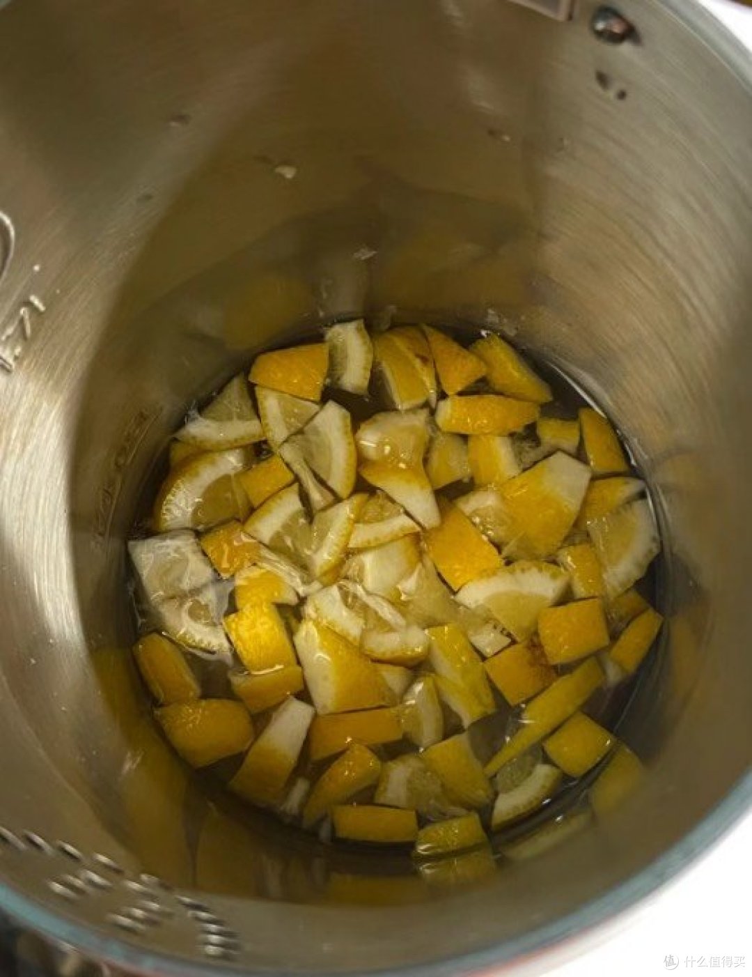 🌹电热水壶水垢洗净方法,亲测有效,只需一个柠檬🍋