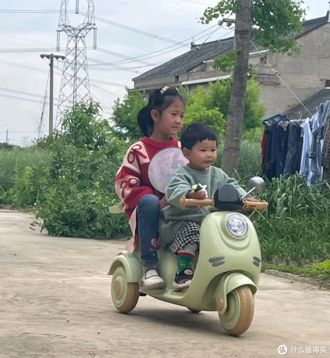 亲子共骑！1-10岁宝宝专属，梦幻双座电动车