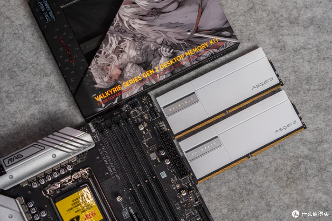 国货当自强——阿斯加特 瓦尔基里·女武神二代DDR5 6800内存开箱测试