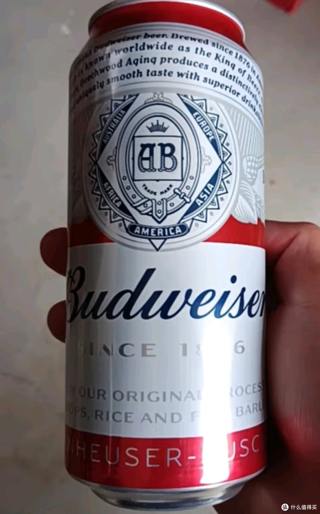 百威拉格啤酒经典醇正浓郁麦香450ml*18听啤酒整箱装