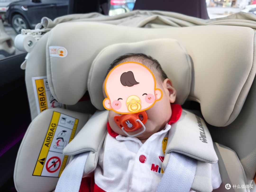 新晋奶爸、奶妈给【小龙女选安全座椅记】,惠尔顿智转2 PRO守护宝贝0-7岁出行安全