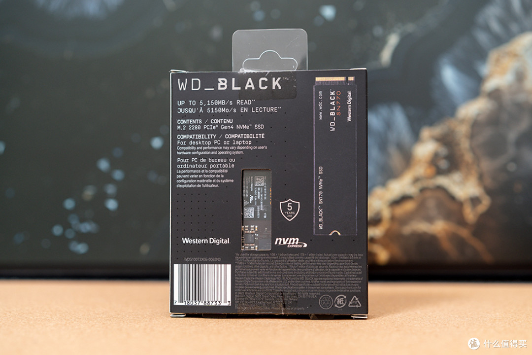 稳定高效,西部数据 WD_BLACK SN770 NVMe SSD 1TB 上手体验