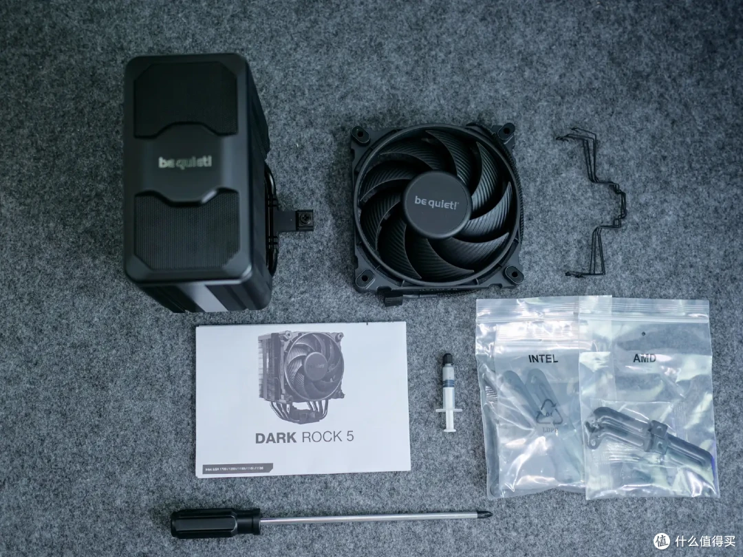 可压14600K,依旧超静音!德商德静界DARK ROCK 5散热器开箱